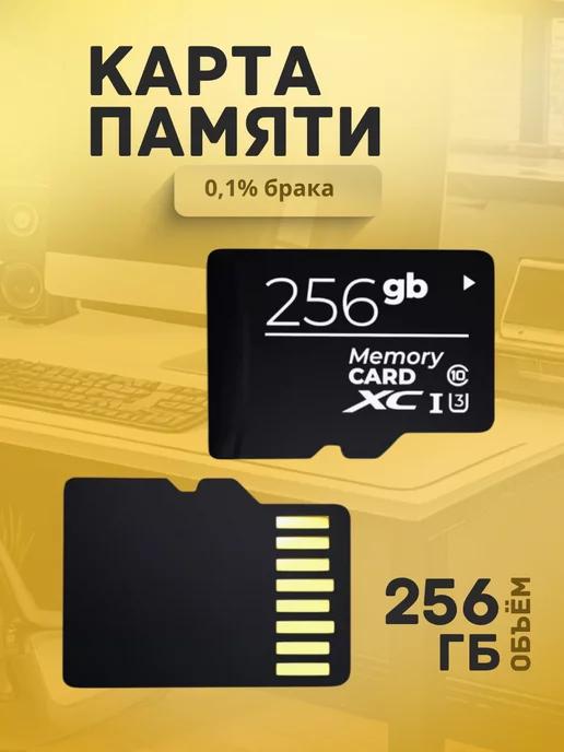 Карта памяти MicroSD 256 Гб