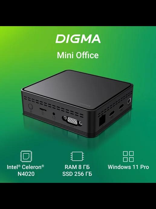 Неттоп Mini Office CeleronN4020 8ГБ 256ГБ UHDG600 W11Pro