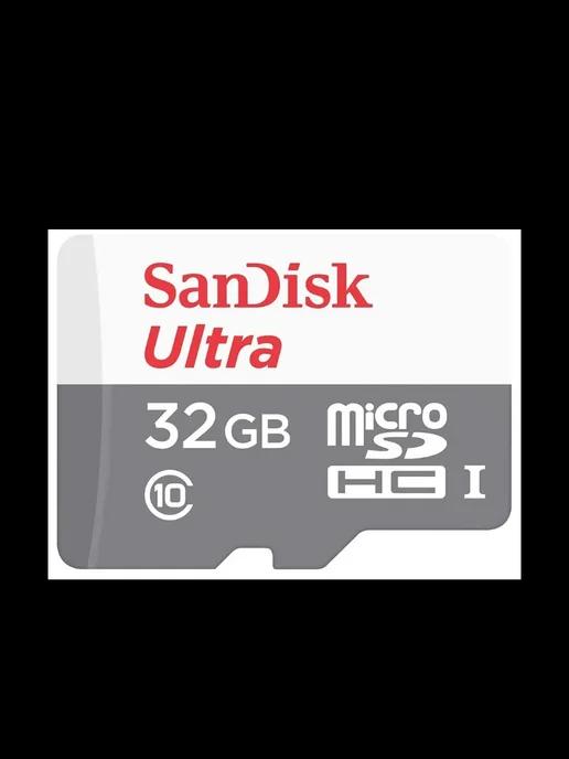 Карта памяти Ultra 32GB microSD (SDSQUNR-032G-GN3MN)