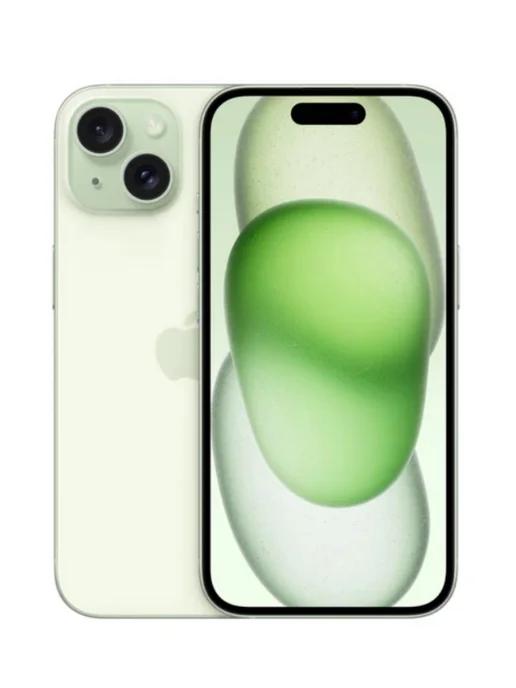 Смартфон iPhone 15 256 ГБ Зеленый Green(BS)