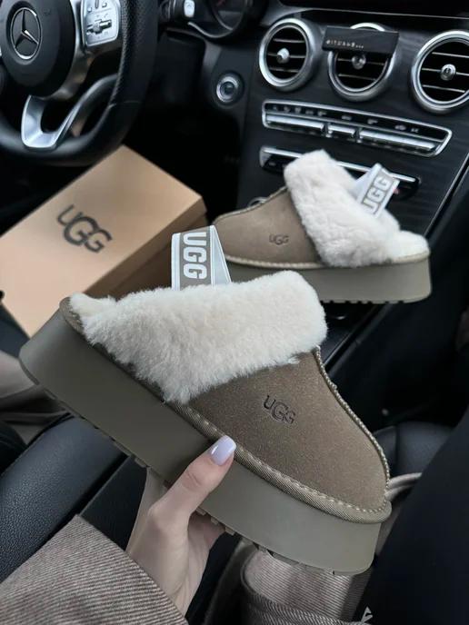 угги UGG низкие с мехом