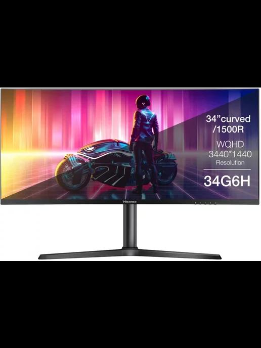 Монитор 34" 34G6H черный VA LED 1ms