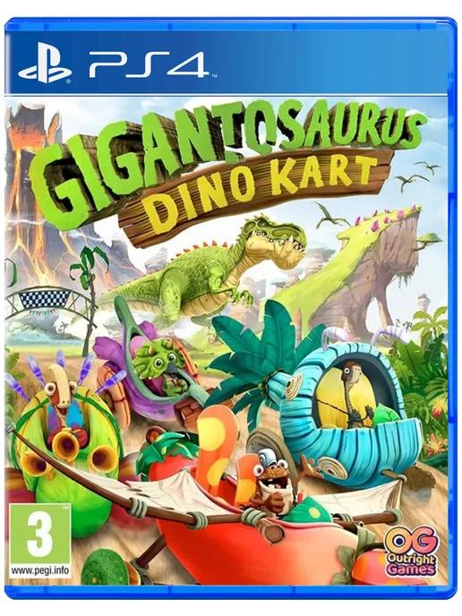 Игра Gigantosaurus Dino Kart для Sony Playstation PS4 PS5