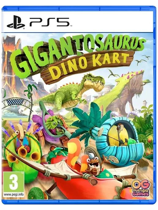 Игра Gigantosaurus Dino Kart для Sony Playstation PS4 PS5