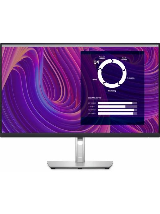 Монитор 27" P2723D IPS чер 5ms HDMI DP USB HAS Piv 60Hz