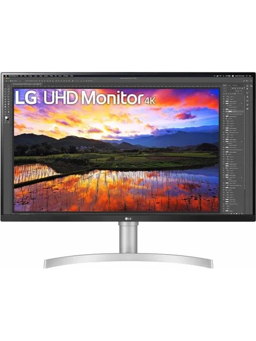 Монитор 31.5" 32UN650-W IPS 4K бел HDMI DP M M HAS 60Hz 3