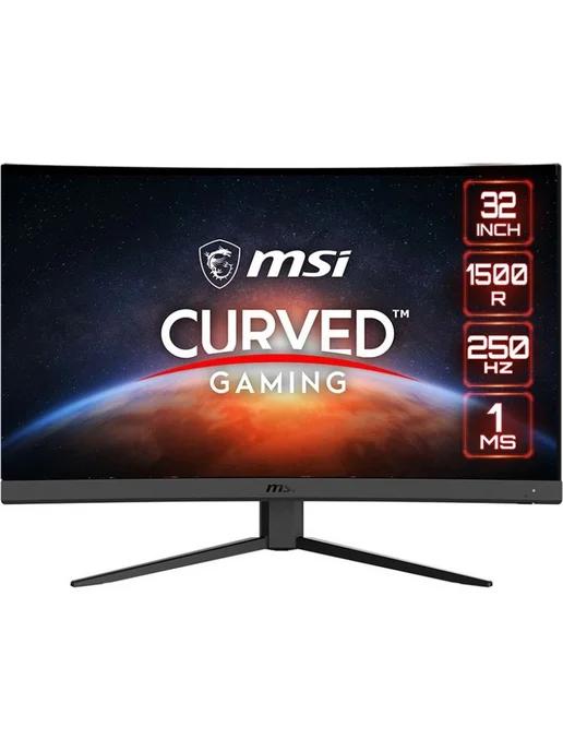 Монитор 31.5" G32C4X VA FHD чер HDMI DP 250Hz 300cd Ex C