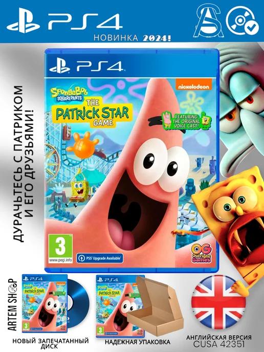 SpongeBob Squarepants The Patrick Star Game PS4 PS5 ENG