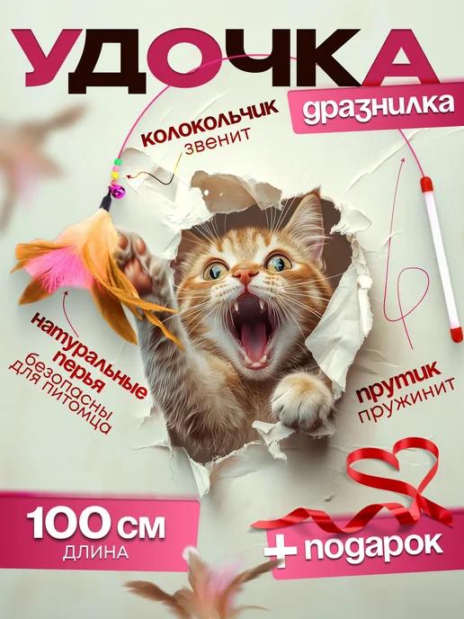 СОФИКОШКА | Игрушка дразнилка для кошек