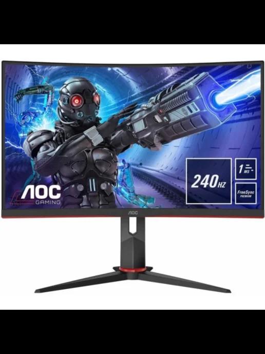 Монитор 31.5" Gaming C32G2ZE BK Black-Red