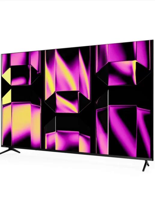 Умный телевизор Sber SDX-65U4124B 4K UHD 65" чёрный