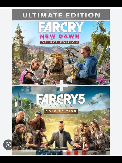 Far Cry 5+ Far Cry New Dawn (PS4, PS5)