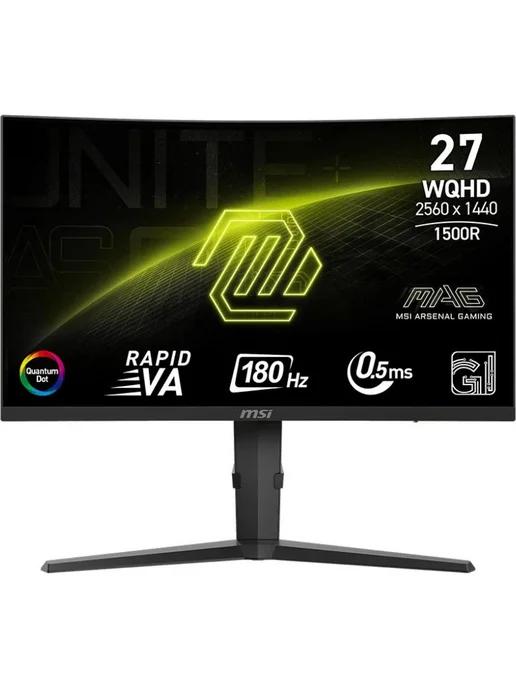 Монитор 27" MAG 275CQRF QD E2 VA WQ чер HDMI DP USB HAS