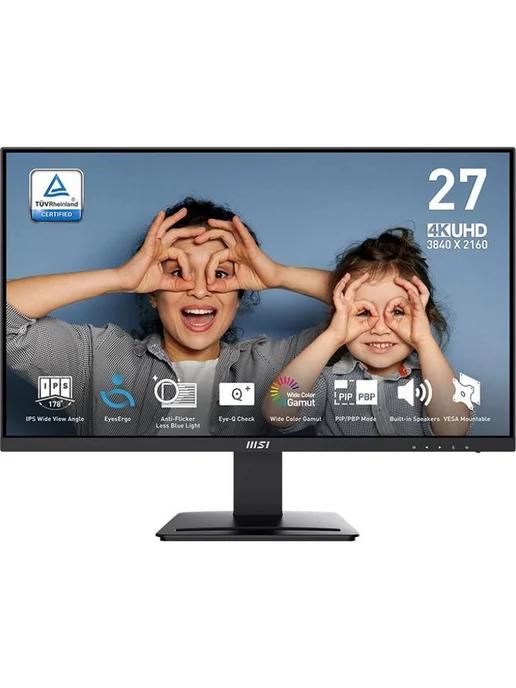 Монитор 27" MP273U IPS 4K чер HDMI DP M M 60Hz 300cd Ex