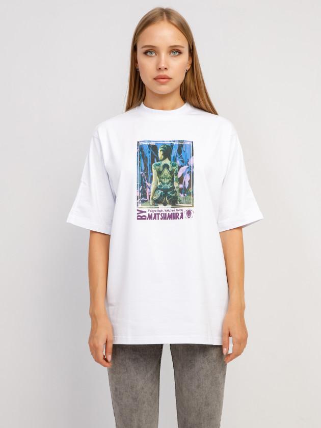 BlackStarWear | Футболка GEISHA  Белый L