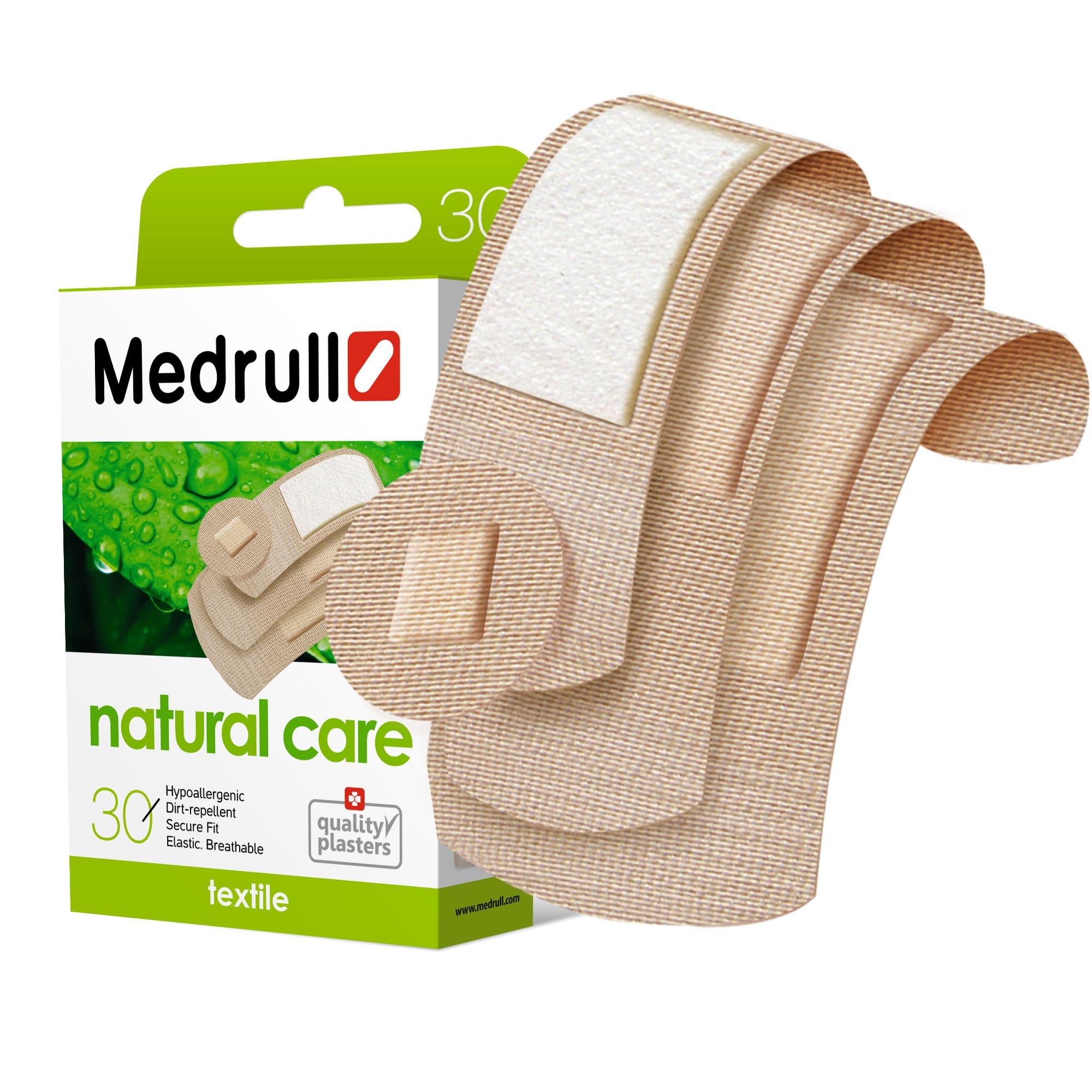 Medrull | Лейкопластырь Medrull Medrull Набор пластырей "Natural Care", №30