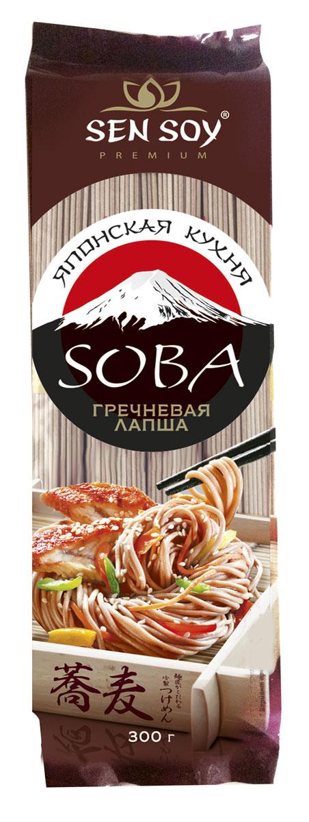 Лапша гречневая Соба Sen Soy Premium Soba, 300 г