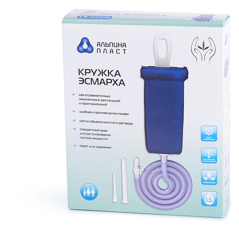 Альпина Пласт Кружка Эсмарха КЭ, 1,5 л