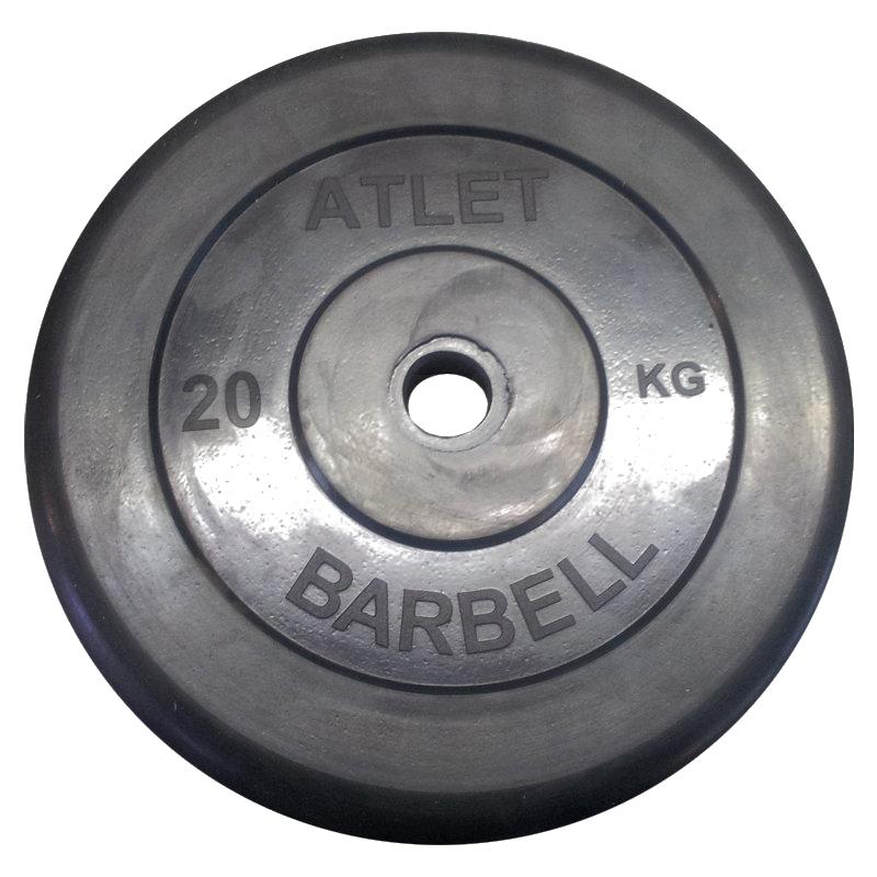 Atlet Barbell Диски для штанги, 20 кг, диаметр диска: 360 см