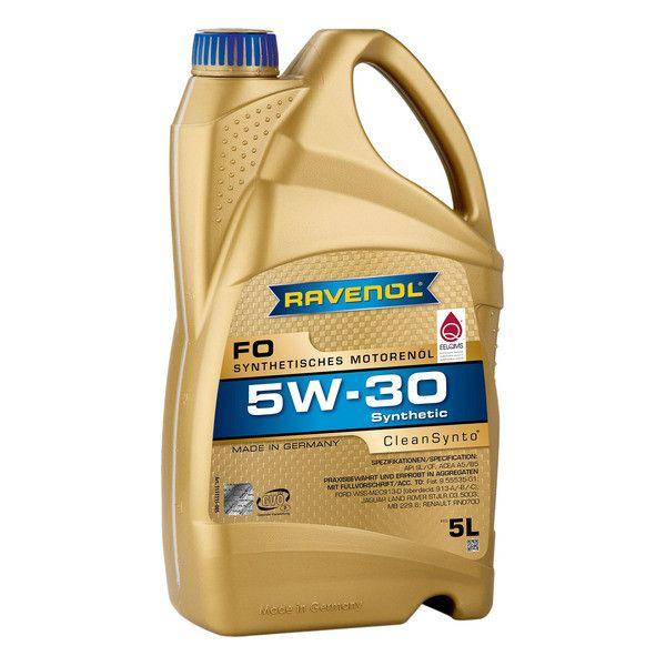 RAVENOL FO 5W-30 Масло моторное, Синтетическое, 5 л