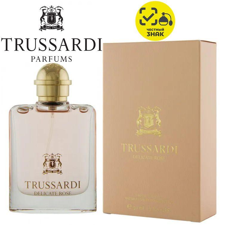 Trussardi Туалетная вода Delicate Rose 50 мл