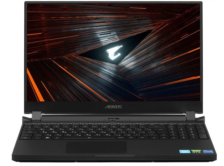 Aorus 5 SE4 (SE4-73RU513UD) Игровой ноутбук 15.6", Intel Core i7-12700H, RAM 16 ГБ 512 ГБ, NVIDIA GeForce RTX 3070 Ti (8 Гб), Без системы, (SE4-73RU513UD), черный, Русская раскладка