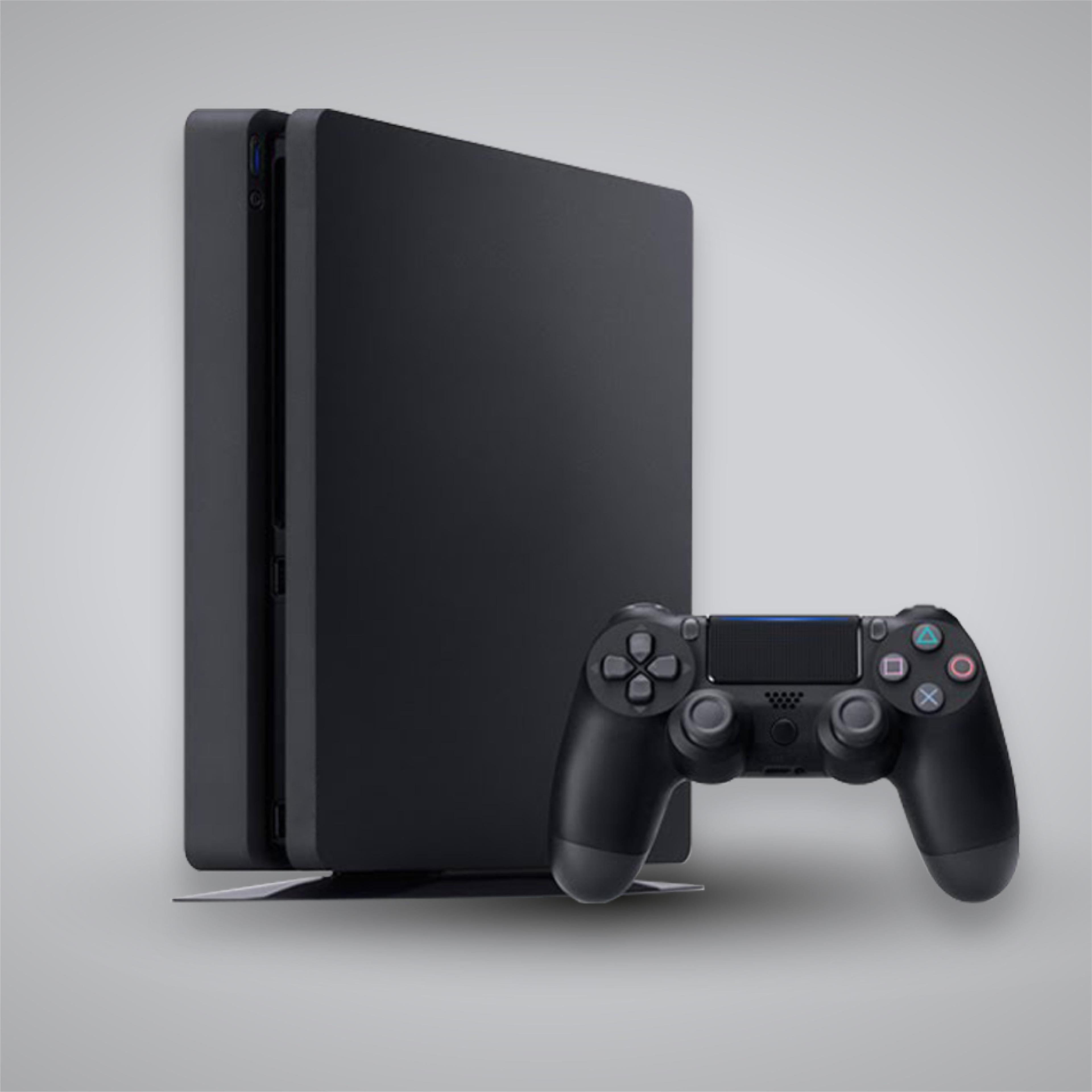 Игровая приставка PS4 Slim (1Tb) black / PS4 Slim, 1 геймпад