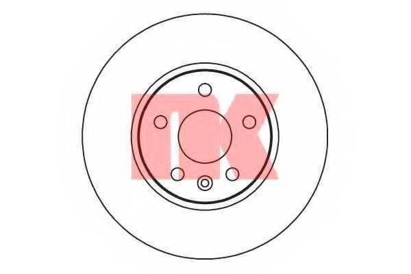 Диск тормозной OPL ASTRA J/CHV AVEO/CRUZE 09- ПЕР ВЕНТ для CHEVROLET, OPEL NK 205013