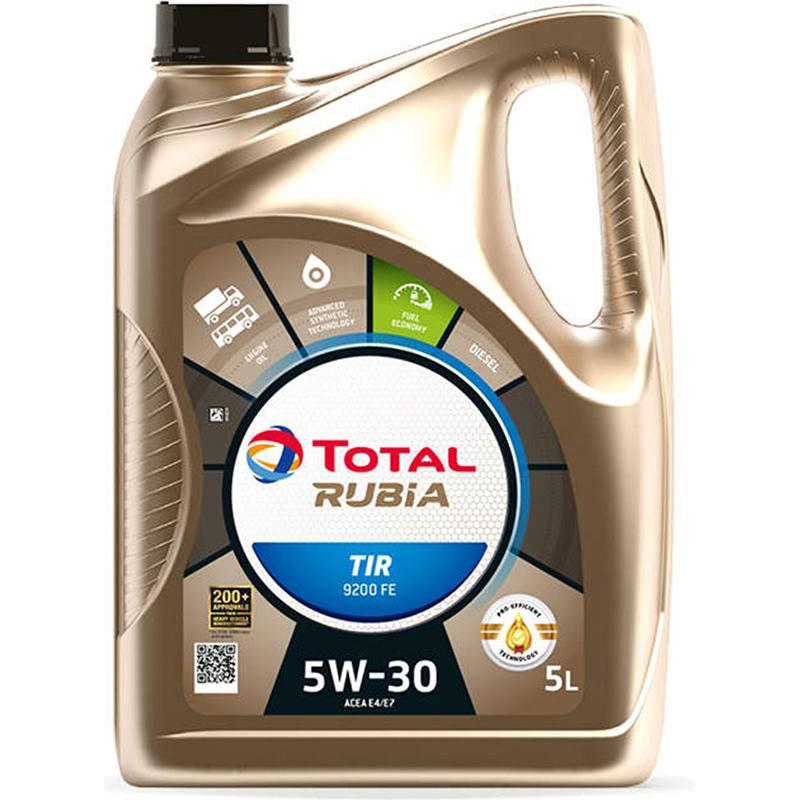 Total Rubia TIR 9200 FE 5W-30 Масло моторное, Синтетическое, 5 л