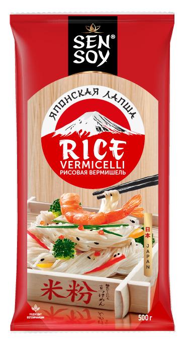 Лапша рисовая Sen Soy Premium Rice Vermicelli, 500 г