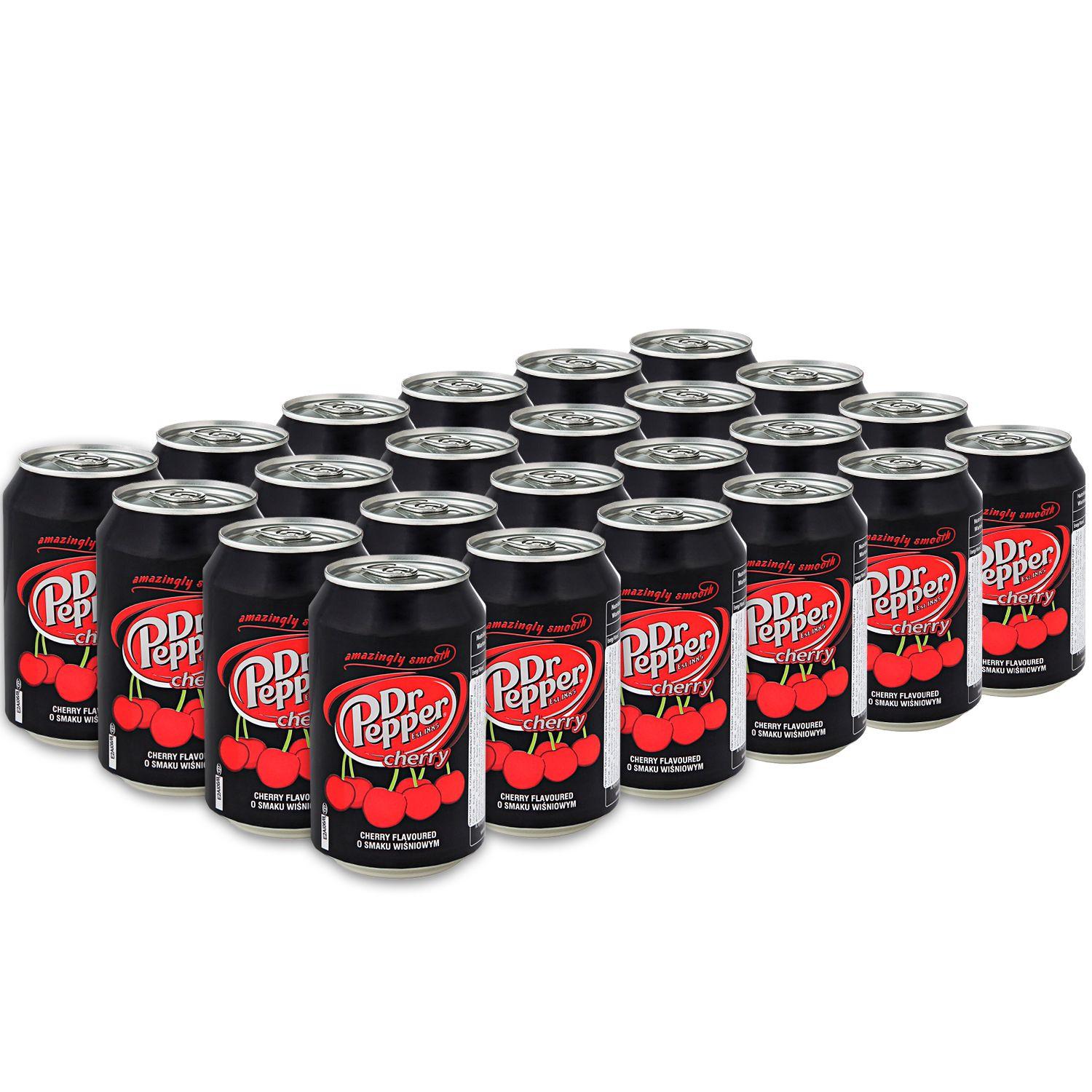 Напиток газированный Dr. Pepper Cherry (Доктор Пеппер) 0,33л х 24шт