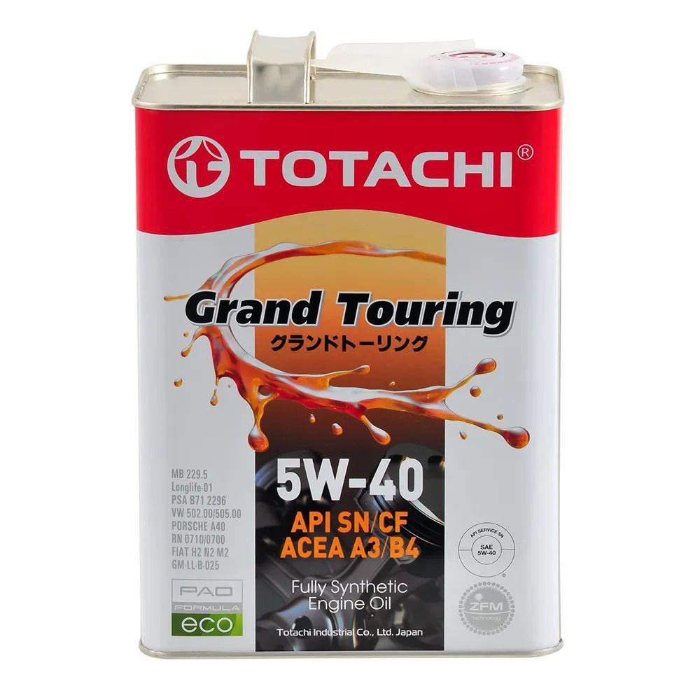 TOTACHI GRAND TOURING 5W-40 Масло моторное, Синтетическое, 4 л