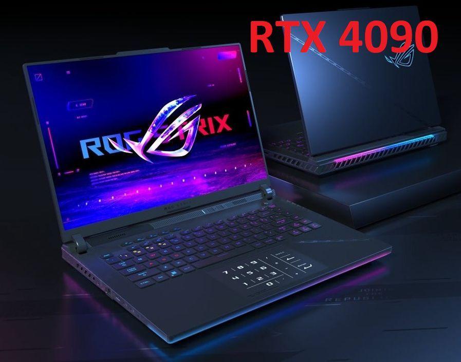 ASUS ROG STRIX SCAR 16 Игровой ноутбук 16", Intel Core i9-13980HX, RAM 32 ГБ, SSD, GeForce RTX 4090 для ноутбуков (16 Гб), Windows Home, серый, серый металлик, Английская раскладка