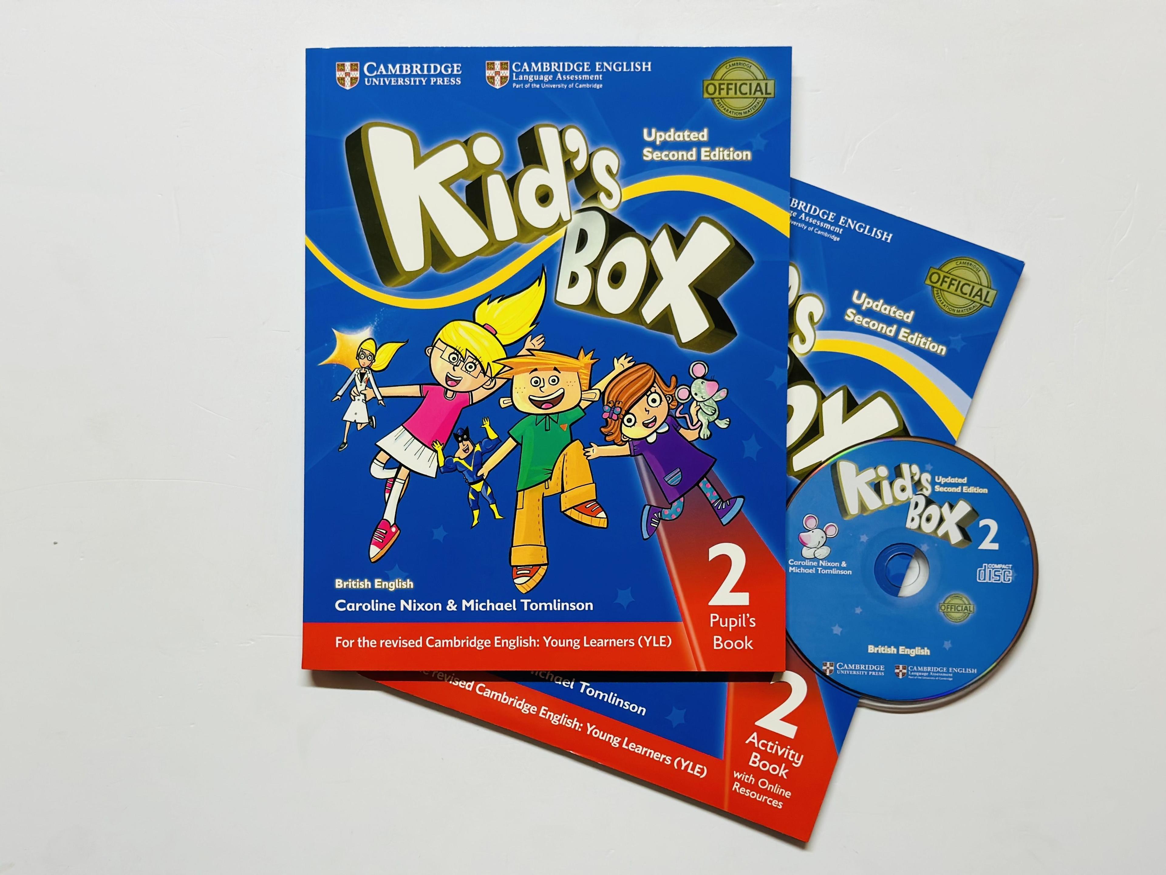 Kid's Box 2, Updated Second Edition, Pupil's book + Activity book + CD диск | Nixon Caroline