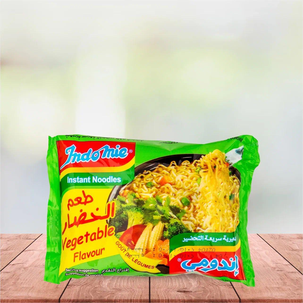 Лапша INDOMIE с овощами острая (10шт х 75г)