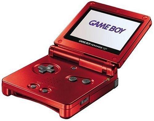 Игровая приставка Nintendo Game Boy Advance SP AGS-001, red