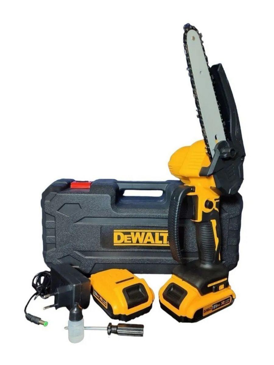 Пила цепная / сучкорез DeWalt 21V ( 21 В) , аккумуляторная, 2 АКБ