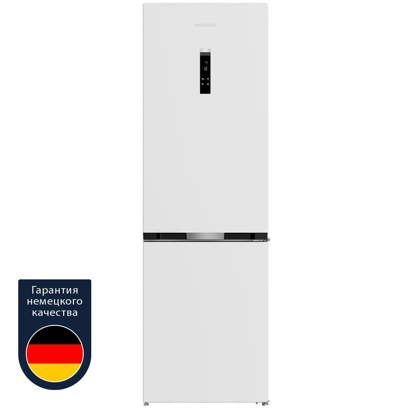 Двухкамерный холодильник Grundig GKPN66930FW, No Frost, белый