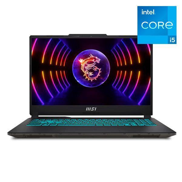 MSI Cyborg 15 A12VF MS-15K1 Игровой ноутбук 15.6", Intel Core i5-12450H, RAM 16 ГБ, SSD, NVIDIA GeForce RTX 4060 (8 Гб), Без системы, (9S7-15K111-1041), черный, Русская раскладка