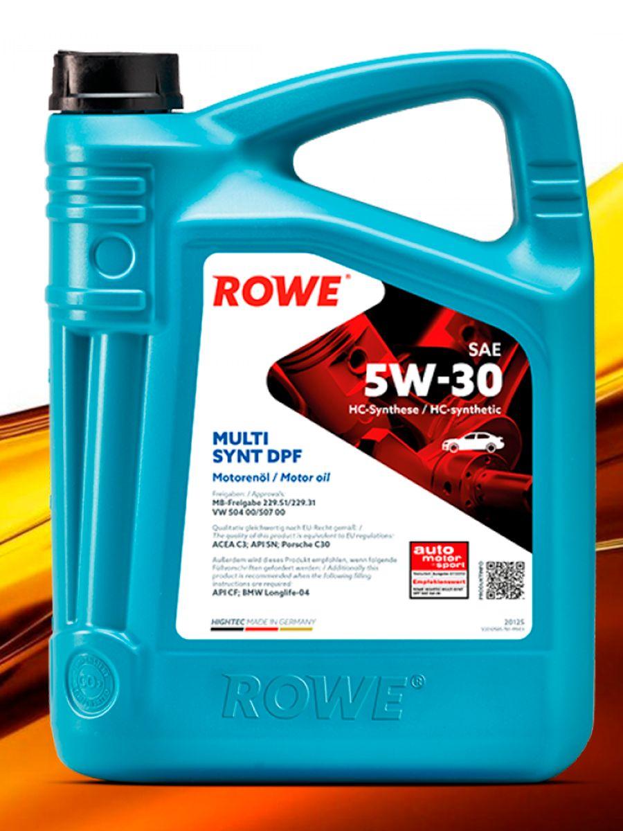 ROWE rowe 5W-30 Масло моторное, Синтетическое, 5 л