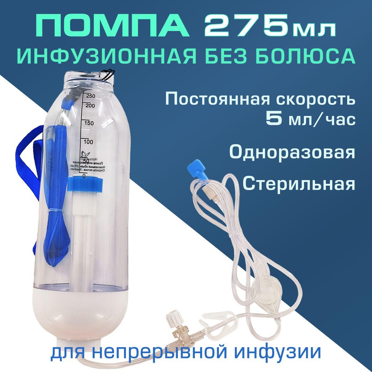 Помпа инфузионная НАТАНА 275 мл., 5 мл/час