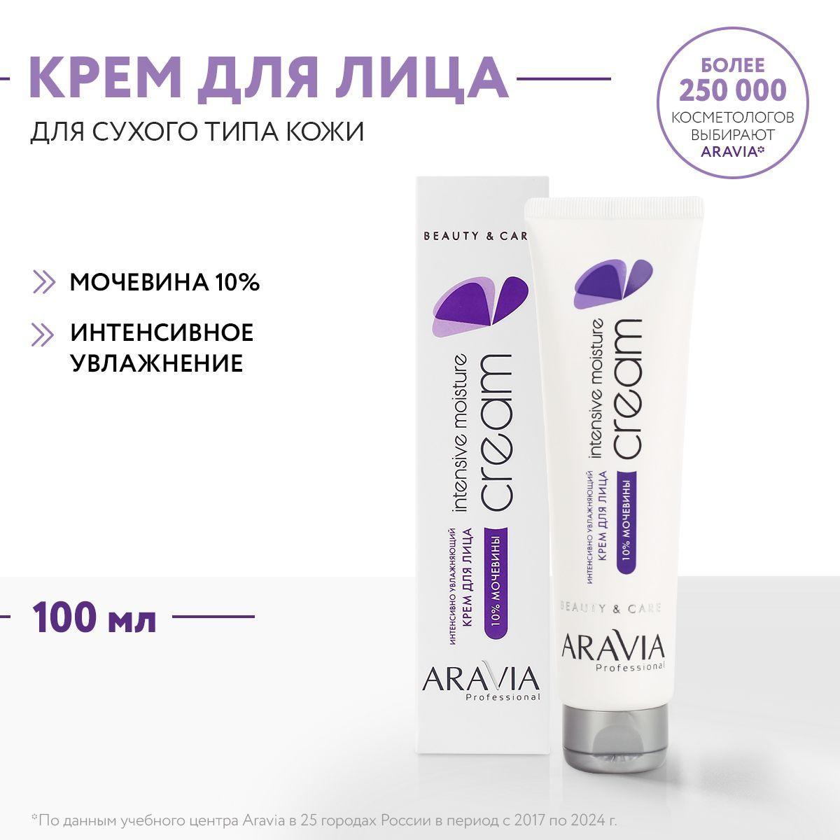 ARAVIA Professional Крем для лица интенсивно увлажняющий с мочевиной, 100 мл