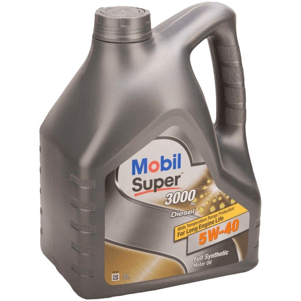 Mol mоbil super 3000 x1 diesel 5W-40 Масло моторное, Синтетическое, 4 л