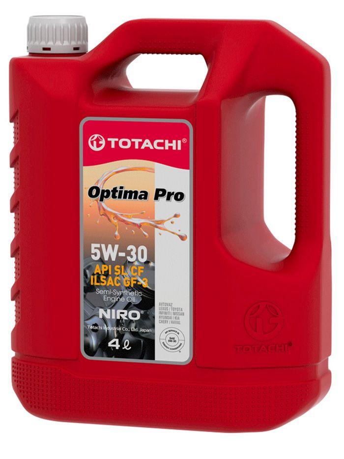 TOTACHI NIRO OPTIMA PRO 5W-30 Масло моторное, Полусинтетическое, 4 л