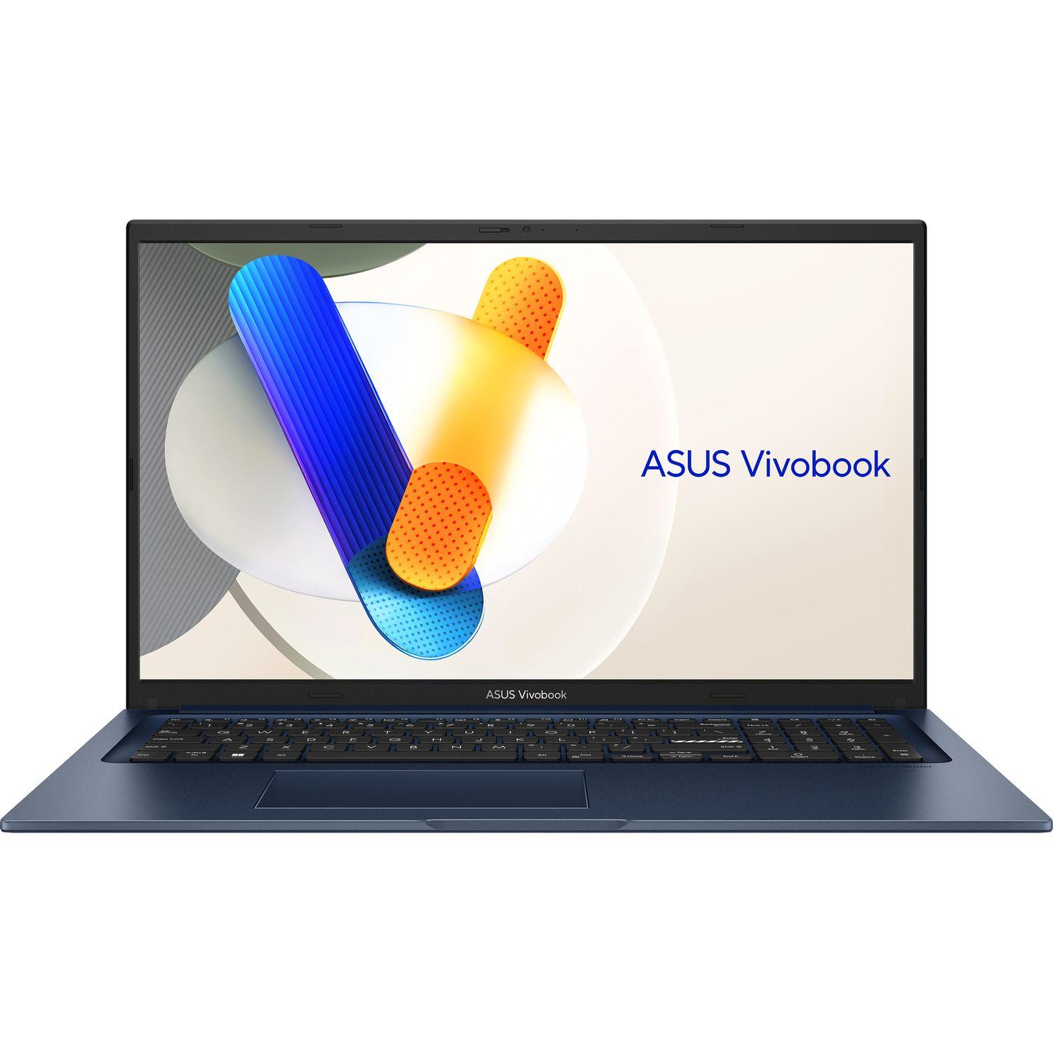 ASUS 90NB10F2-M00DF0 Ноутбук 17.3", Intel Core i5-1235U, RAM 16 ГБ, SSD 512 ГБ, Intel Iris Xe Graphics, Без системы, (90NB10F2-M00DF0), синий, Русская раскладка