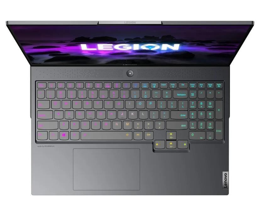 Lenovo Новый ноутбук Lenovo Legion 7Pro  R9-5900HX+ RTX 3080 32G+2TB Игровой ноутбук 16", AMD Ryzen 9 5900HX, RAM 32 ГБ, SSD, NVIDIA GeForce RTX 3080 (16 Гб), Windows Home, (Lenovo Legion R9000K2021H), черно-серый, Английская раскладка