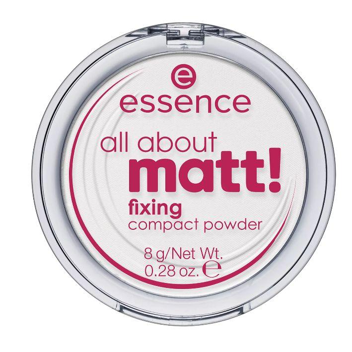 Матирующая водостойкая пудра ESSENCE all about matt