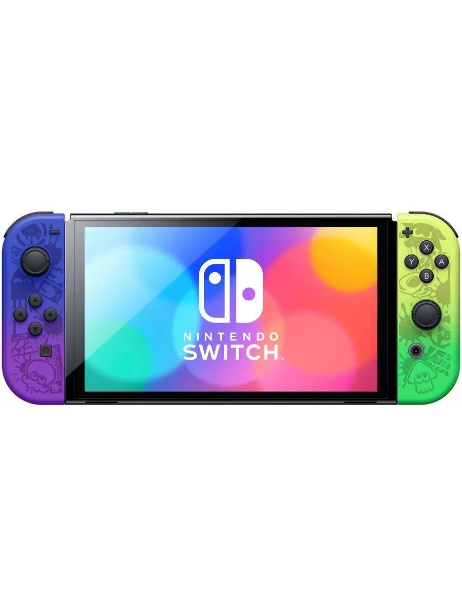 Игровая приставка Nintendo Switch OLED 64 ГБ, Splatoon 3 Edition