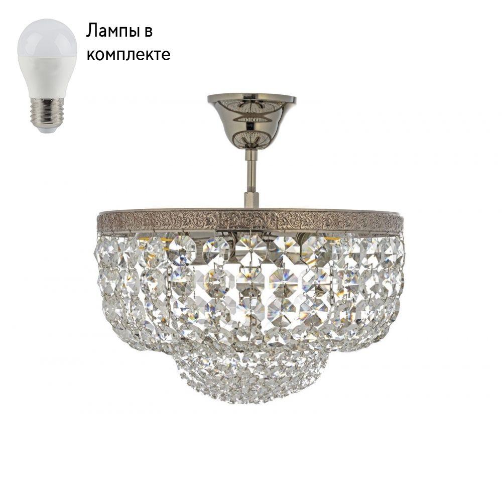 Люстра потолочная с Led лампочками в комплекте Arti Lampadari Favola E 1.3.30.501 N+Lamps