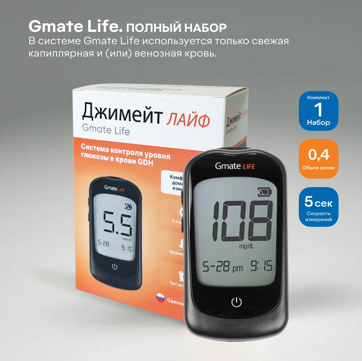 Глюкометр Gmate Life. Полный набор